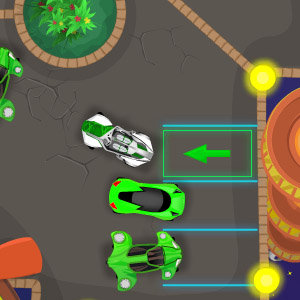 Futuristic Car Parking