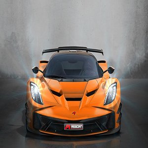 Racing Ferrari Front View