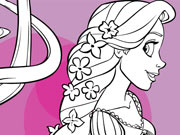 Rapunzel Long Hair Coloring